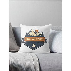 Bon Iver The Wolves Throw Pillow