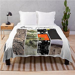 Bon iver - Discography Throw Blanket