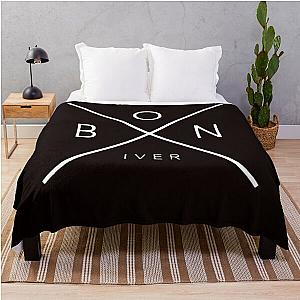 bon iver rock Throw Blanket