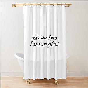 Bon Iver Holocene Shower Curtain