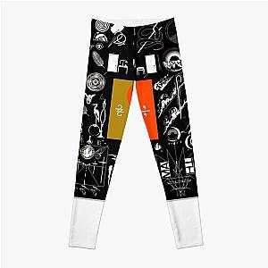 Flume Never Be Like You Bon Iver Berghain Leggings