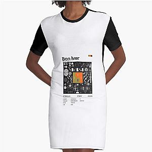 Bon Iver - 22, A Million Graphic T-Shirt Dress