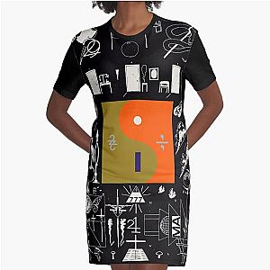 Bon Iver a Million  Graphic T-Shirt Dress