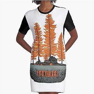 Bon Iver Vintage Graphic T-Shirt Dress