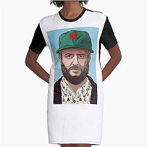 Bon Iver Vintage Graphic T-Shirt Dress