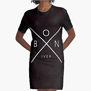 bon iver rock Graphic T-Shirt Dress