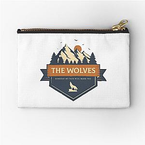 Bon Iver The Wolves Zipper Pouch