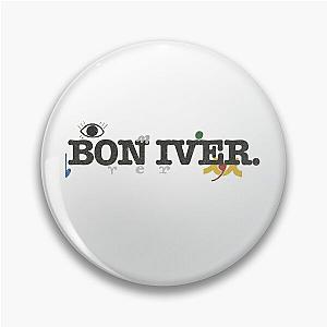 BON IVER LOGO Pin