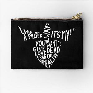 Bon Jovi - Songs Zipper Pouch