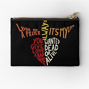 Bon Jovi - Songs Zipper Pouch