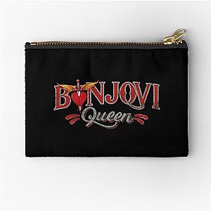 Vintage Reign: Bon Jovi Queen Edition. Zipper Pouch