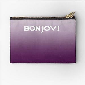 Bon Jovi Purple Pattern Zipper Pouch