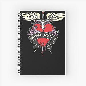  Bon Jovi Bon J Spiral Notebook