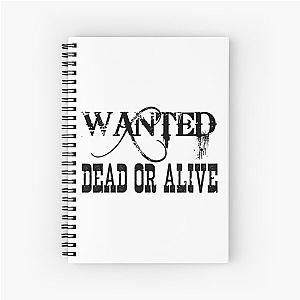 Bon Jovi Wanted Dead or Alive Spiral Notebook