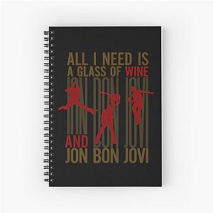 Bon Jovi Spiral Notebook