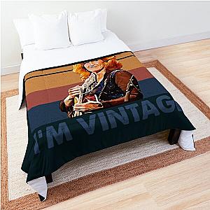 Retro Bonnie Raitt Girl I'm Not Old I'm Vintage  Comforter