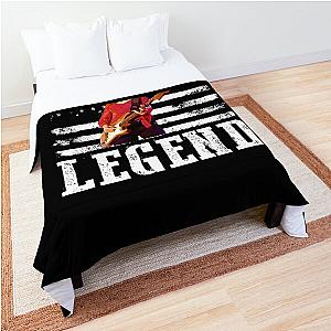 Distressed American Flag Bonnie Raitt Music Legend Comforter