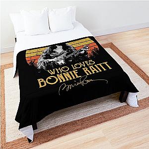 Just A Girl Who Loves Bonnie Raitt Vintage Comforter