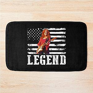 Distressed American Flag Bonnie Raitt Music Legend Bath Mat