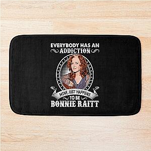 Everybody Has An Addiction Mine Just Happens To Be Bonnie Raitt Vintage Bath Mat