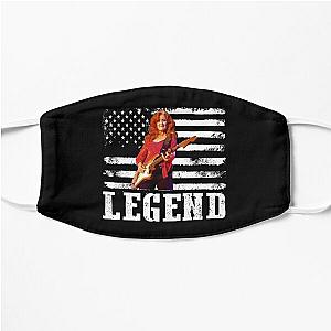 Distressed American Flag Bonnie Raitt Music Legend Flat Mask