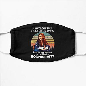 I May Look Like I'm Listening To You Bonnie Raitt Vintage Flat Mask