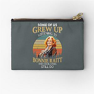 Some Of Us Grew Up Listening To Bonnie Raitt The Cool Ones Still Do Vintage  Zipper Pouch