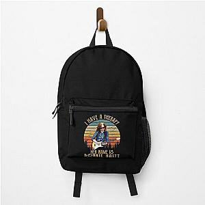 I Have A Therapy His Is Name Is Bonnie Raitt Backpack