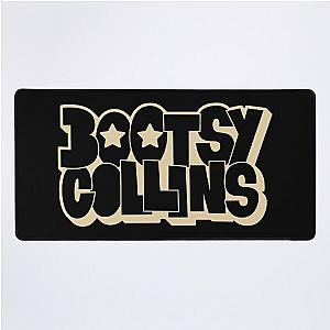 Bootsy Collins Funk Typography Design - Groovy and Legendary! Desk Mat