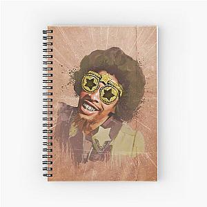 BOOTSY COLLINS - COOL MUSICIAN PORTRAITS Spiral Notebook