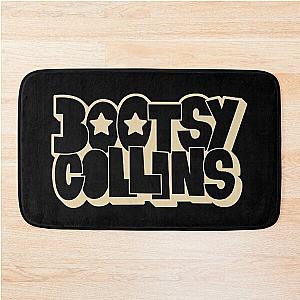 Bootsy Collins Funk Typography Design - Groovy and Legendary! Bath Mat