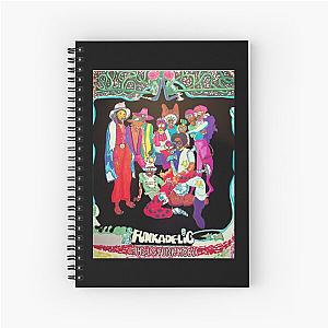 Vintage Art Parliament Bootsy Collins Tee 70S Funk Rock Band Spiral Notebook