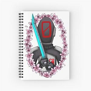 Borderlands Zer0 Cherry Blossom Spiral Notebook