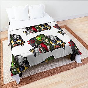 Borderlands Zer0, Fl4k and Claptrap Comforter