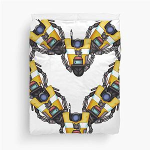 Borderlands Claptrap Heart Duvet Cover