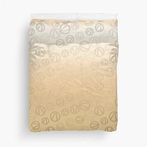 Borderlands Vault Symbol Pattern Duvet Cover