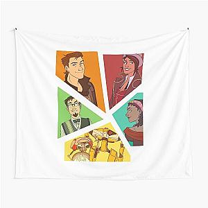 Tales From The Borderlands Squad Tapestry