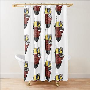 Borderlands Cozy Sweater Claptrap Shower Curtain