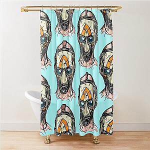 Borderlands 3 Psycho Mask Shower Curtain