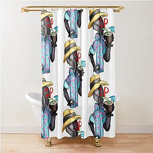 Borderlands Summer Zer0 Shower Curtain