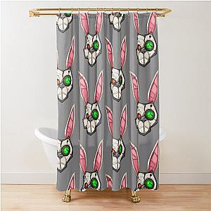 Borderlands Tiny Tina Bunny Mask Shower Curtain