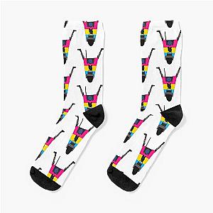 Borderlands Pan Pride Claptrap Socks