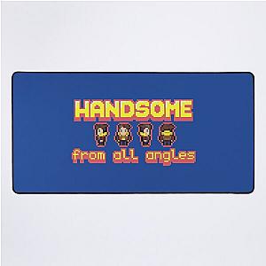 Handsome From All Angles - Borderlands fan art Desk Mat