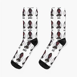 Borderlands Zer0 Facial Expressions Socks