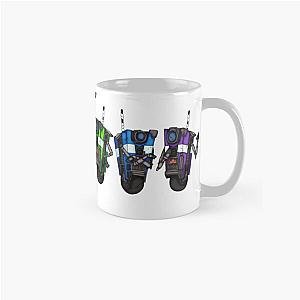 Borderlands Claptrap Rainbow - Horizontal Classic Mug