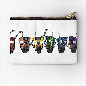 Borderlands Claptrap Rainbow - Horizontal Zipper Pouch