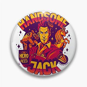 Handsome Jack is the Hero you Need, Borderlands fan art, warm colors Pin