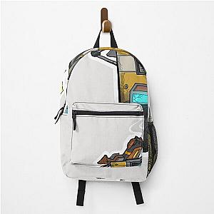 Claptrap "WUB!" Borderlands Sticker - DrezArt   Backpack