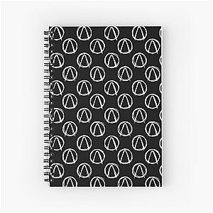 Borderlands Logo Pattern Spiral Notebook