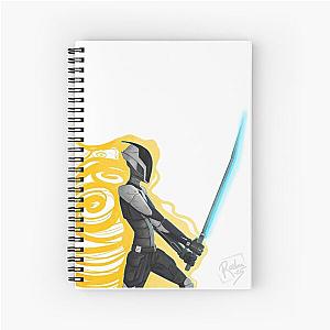 Training - Borderlands Spiral Notebook